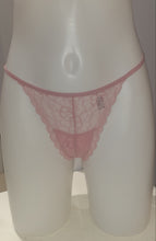 Load image into Gallery viewer, Transparent Lace T Back Undewear
