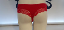 Load image into Gallery viewer, Cotton Thong Breathable Panties Low Rise Underwear
