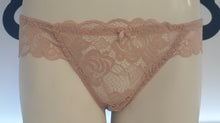 Load image into Gallery viewer, Rose floral lace bikini panty
