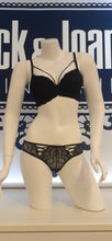 Load image into Gallery viewer, Bra and Panty Set 7610 Black
