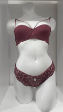 Load image into Gallery viewer, Bra and Panty Set 7534  Indian Red
