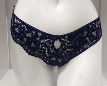 Load image into Gallery viewer, Bra and Panty Set 7534 Navy
