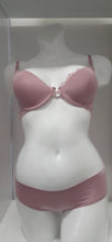 Load image into Gallery viewer, Bra and Panty Set 7621 Peach
