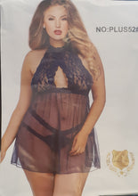 Load image into Gallery viewer, Plus size babydoll lingerie
