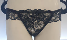 Load image into Gallery viewer, Rose floral lace bikini panty
