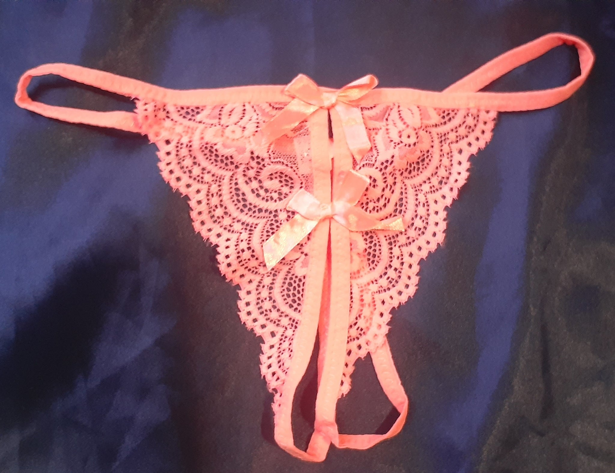 Open Crotch G string signature lace – Jack&Joan's lingerie