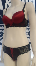 Load image into Gallery viewer, Silky bra and panty set longlined bra
