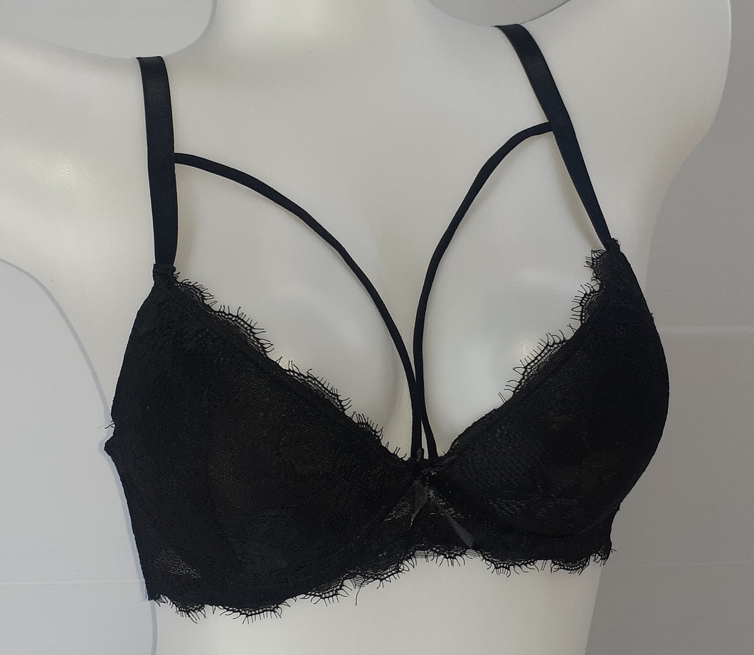 Strappy Lace T Shirt Bra