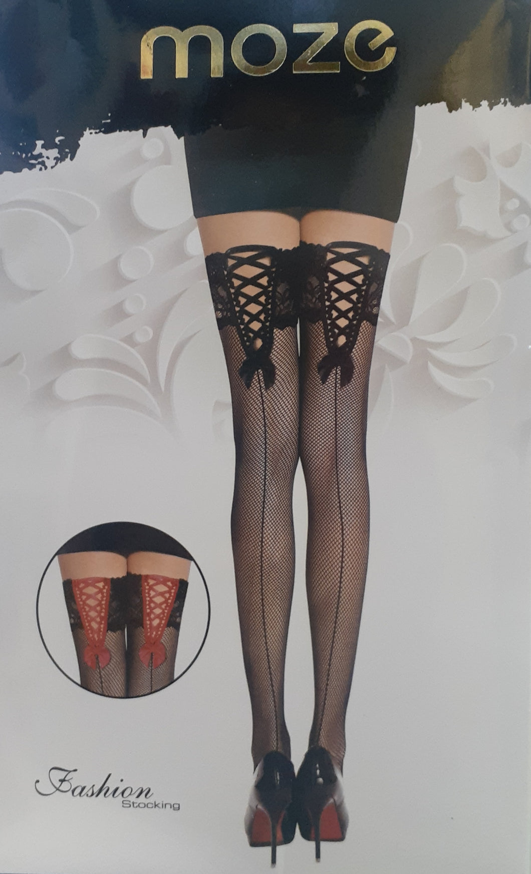 Fishnet  thigh high stockings